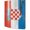 Croatia Flag Distressed Playstation 3 & PS3 Skin